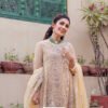 Pakistani Suit Design Online Peach Colour Suit