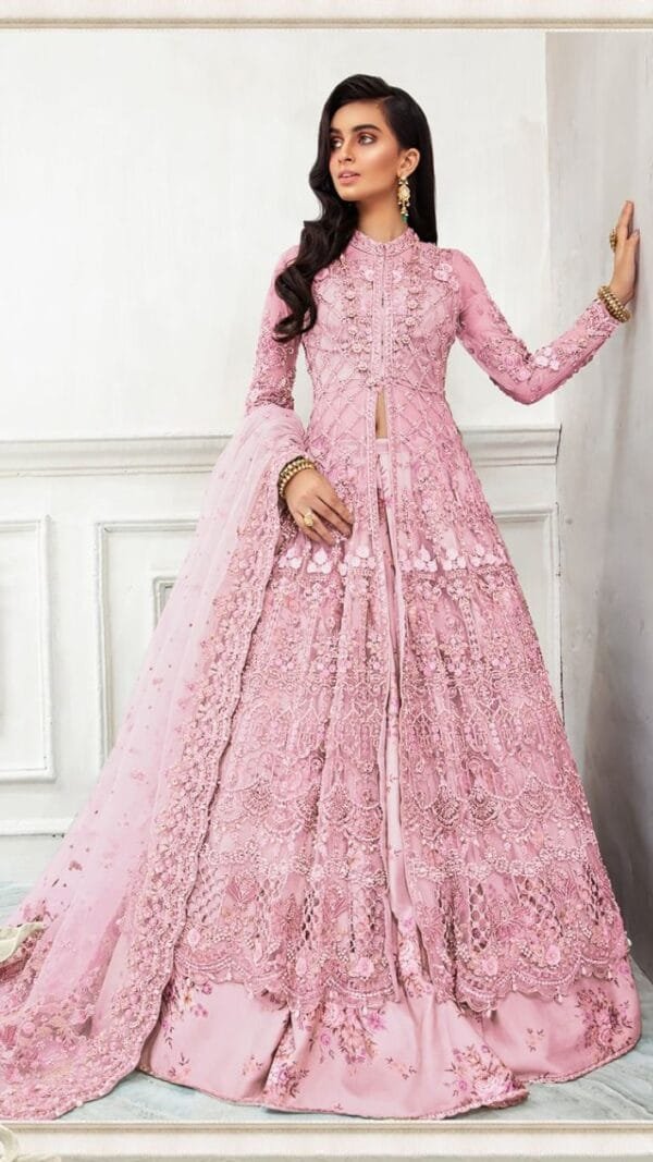 Single Piece Pakistani Suits Online Pink Suits
