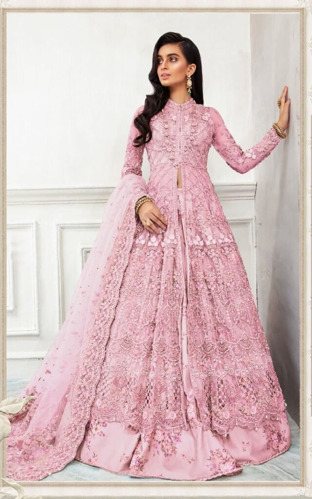 Single Piece Pakistani Suits Online Pink Suits