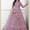 Single Piece Pakistani Suits Online Purple Suit