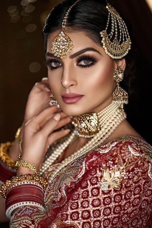 Best Bridal Makeup And Hair Style
