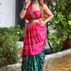 Blouse For Saree Online – Bandhani Saree