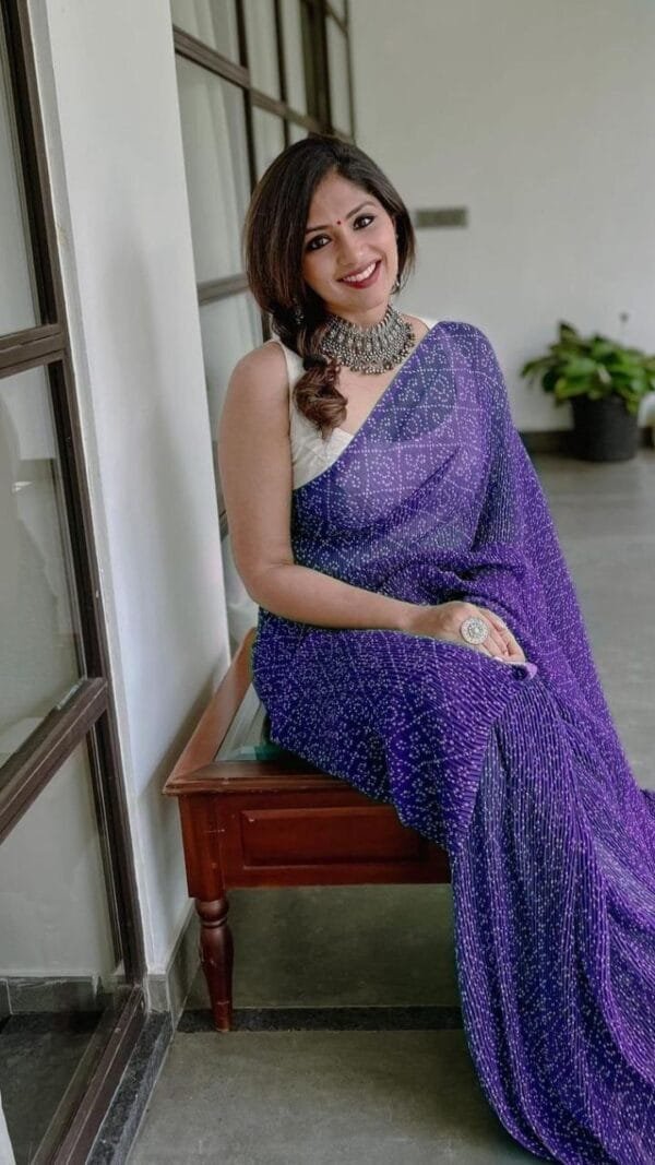 Buy Georgette Saree Online Wholesale Rate - Georgette Saree