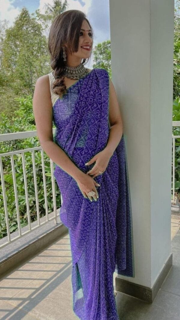 Buy Georgette Saree Online Wholesale Rate - Georgette Saree