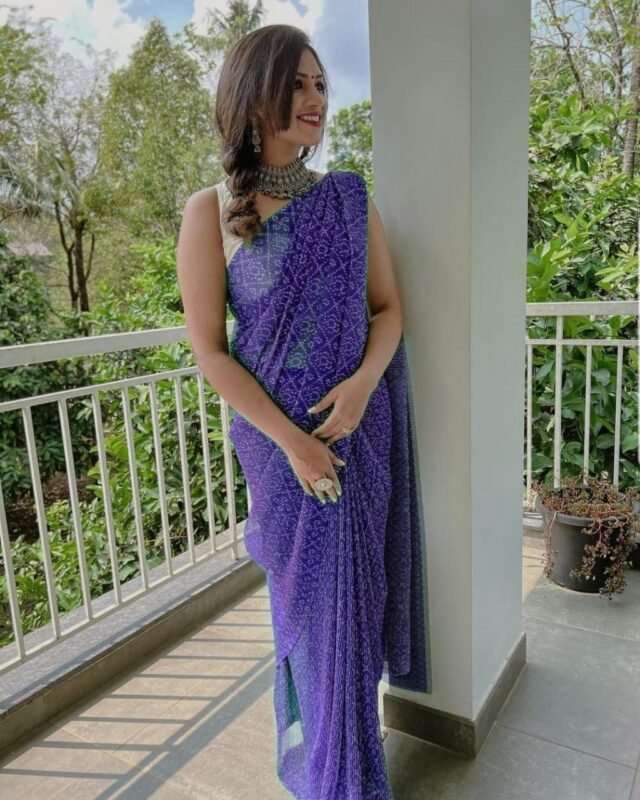 Buy Georgette Saree Online Wholesale Rate - Georgette Saree