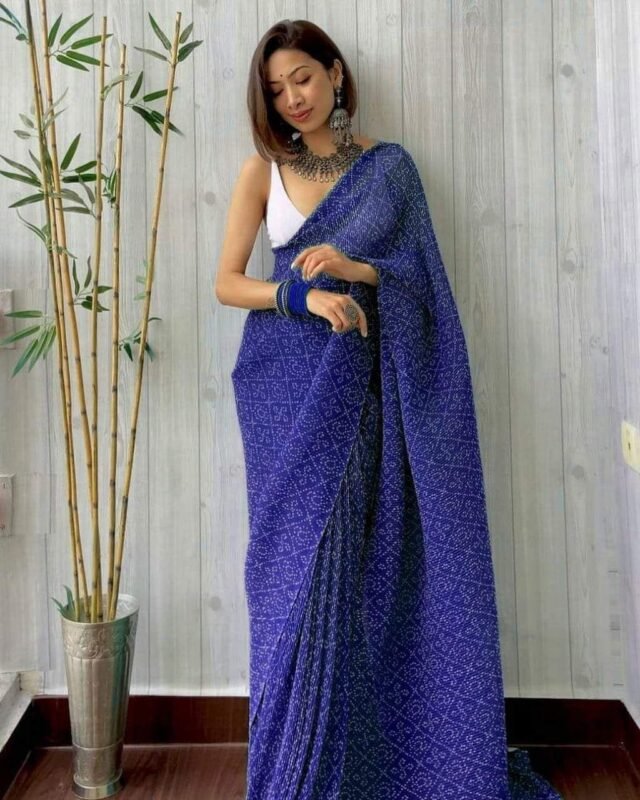 Buy Georgette Saree Online Wholesale Rate - Georgette Saree