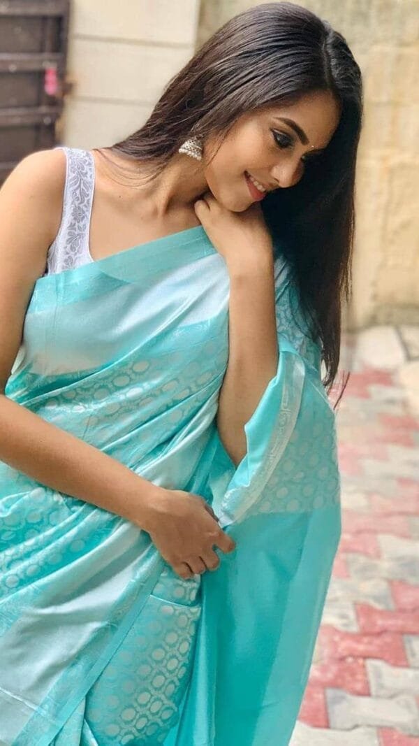 Buy Saree Formal Wear - Lichi Silk Saree