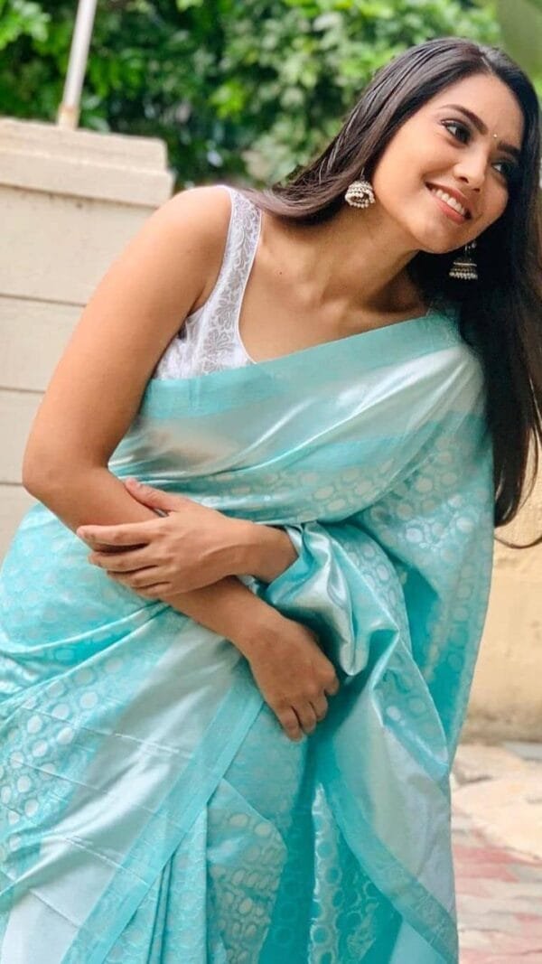 Buy Saree Formal Wear - Lichi Silk Saree