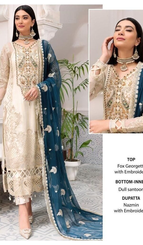 Designer Party Wear Pakistani Dress - Pakistani Suits