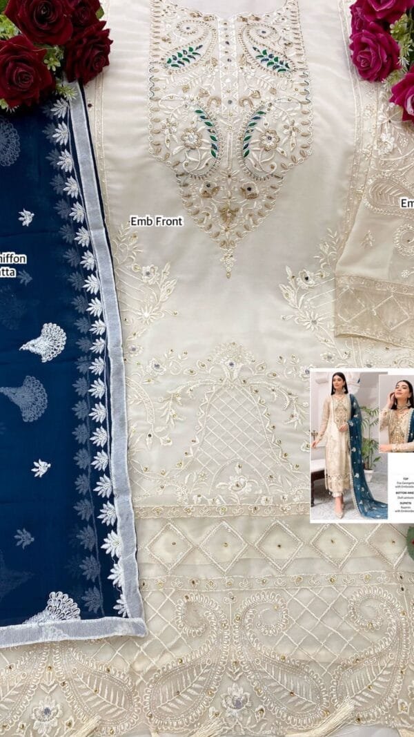 Designer Party Wear Pakistani Dress - Pakistani Suits