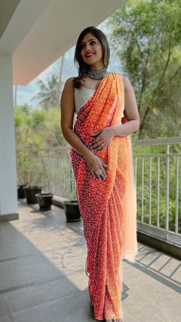Latest Online Saree Shopping - Georgette Saree