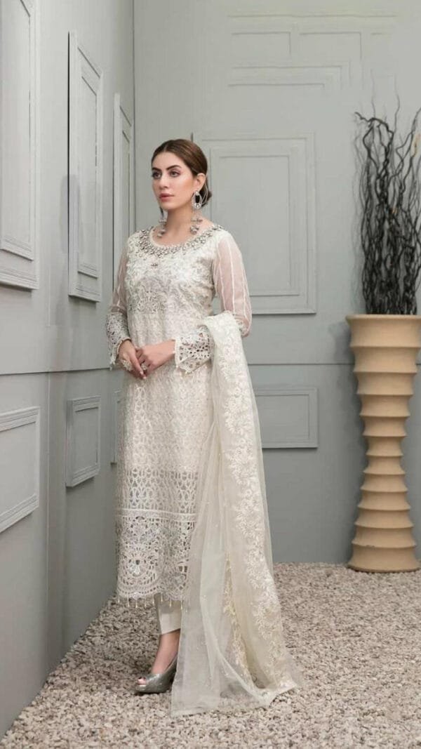Latest Pakistani Designer Suit 2022 - Pakistani Suits