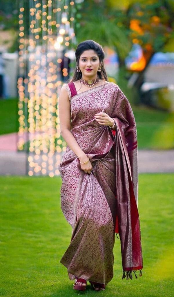 Latest Trending Sarees In Surat - Lichi Silk Saree