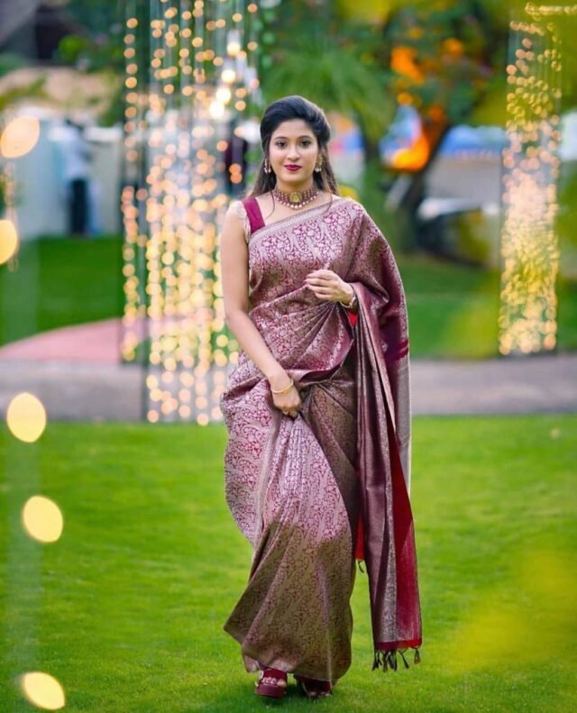 Latest Trending Sarees In Surat - Lichi Silk Saree