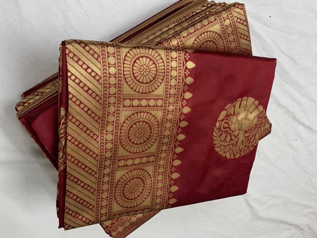 Light Weight Cotton Silk Blended Sarees for Everyday Use