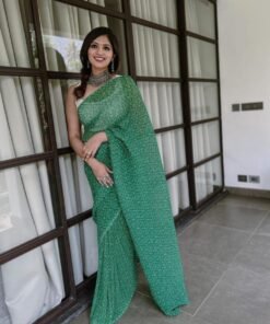 Online Saree Shopping In Wholesale Rate - Georgette Saree