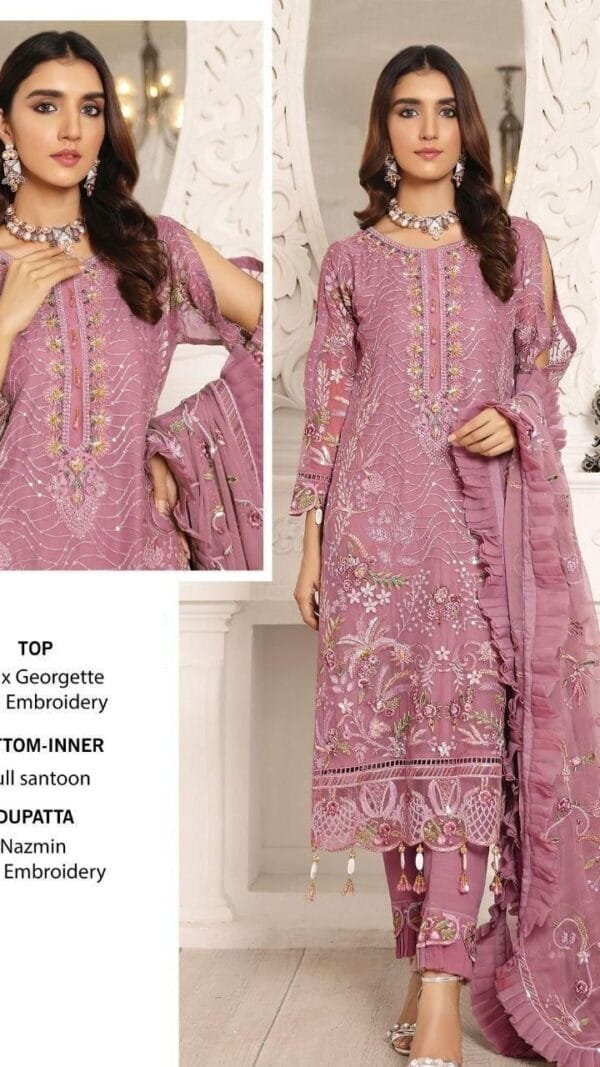 Pakistani Suits Online India Georgette Embroidered