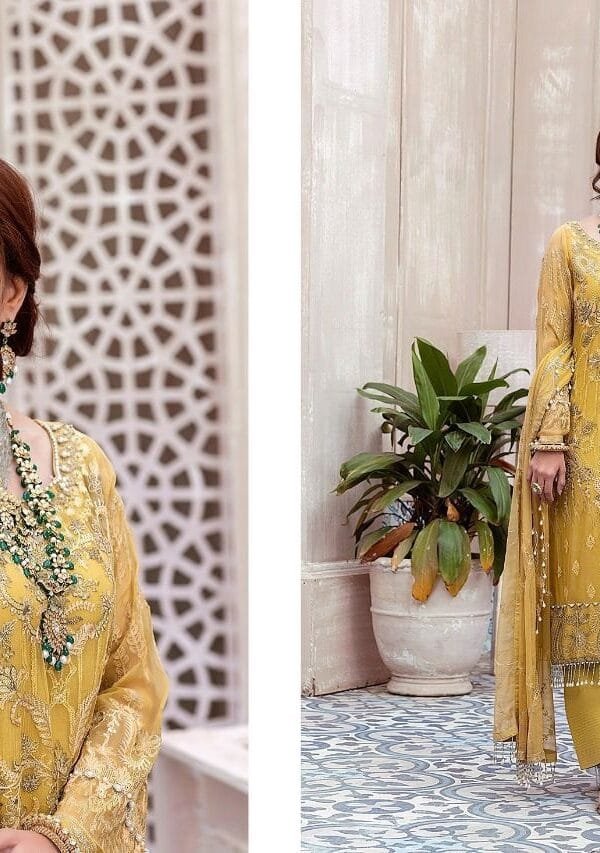 Pakistani Suits Online India Georgette with Heavy Embroidery