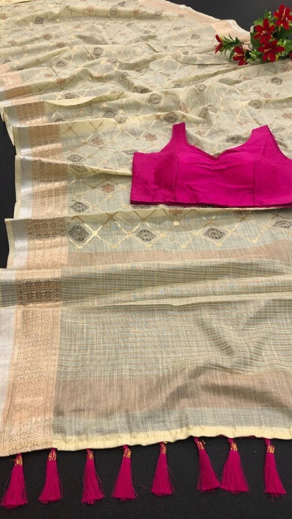 Saree For Farewell Online Shopping - Sarees Cotton Silk