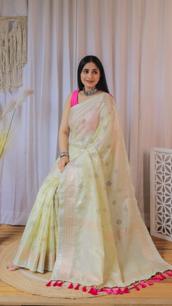 Saree For Farewell Online Shopping - Sarees Cotton Silk