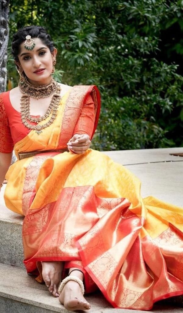 Silk Sarees Under 1000 Online Shopping - Lichi Silk Saree