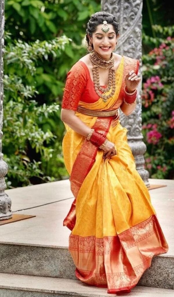 Silk Sarees Under 1000 Online Shopping - Lichi Silk Saree