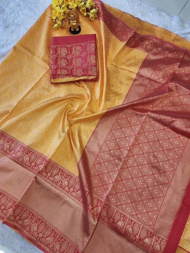 Silk Sarees Under 1000 Online Shopping - Lichi Silk Saree