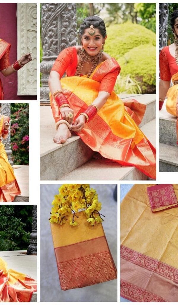 Silk Sarees Under 1000 Online Shopping - Lichi Silk Saree