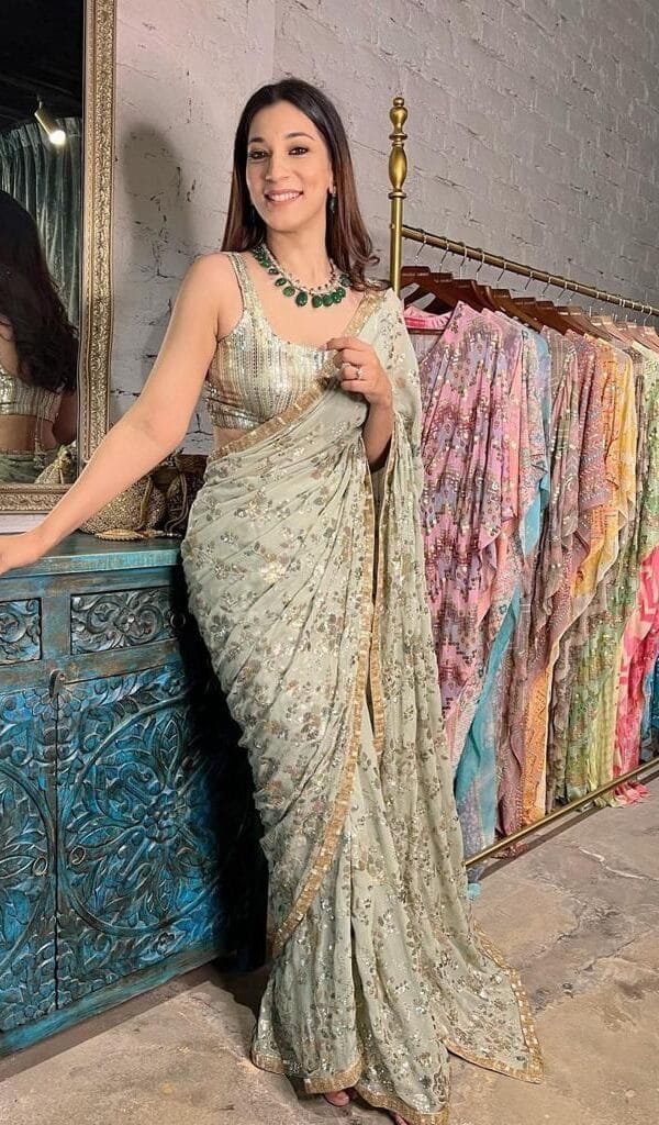 Designer Sarees Rs 500 to 1000 Light Green Sarees 02