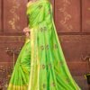 Online Lehenga Saree Green Colour Saree - Designer Sarees Rs 500 to 1000
