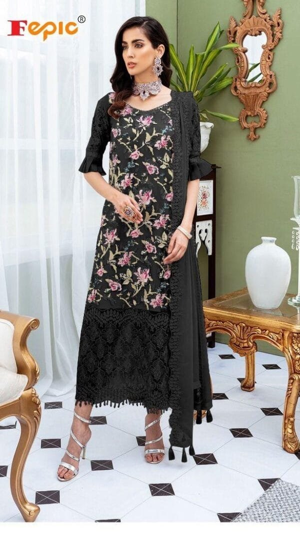 Pakistani Dress For Haldi bleck - Pakistani Suits