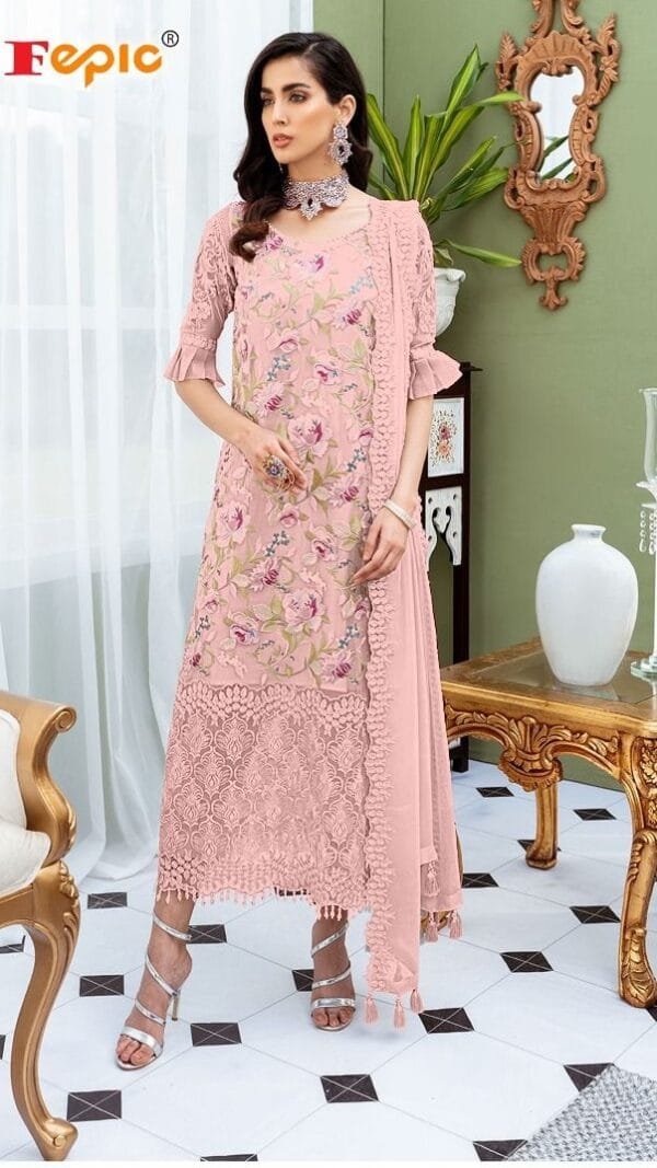 Pakistani Dress Online Shopping pink - Pakistani Suits