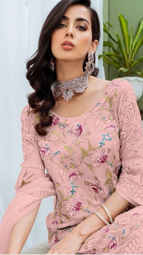 Pakistani Dress Online Shopping pink - Pakistani Suits