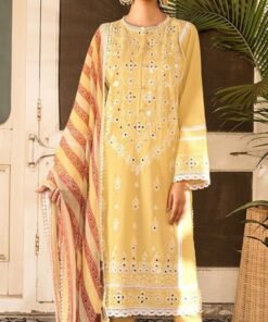 Pakistani Dress Yellow - Pakistani Suits