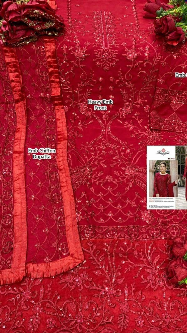 Pakistani Suits For Weddings Red - Pakistani Suits