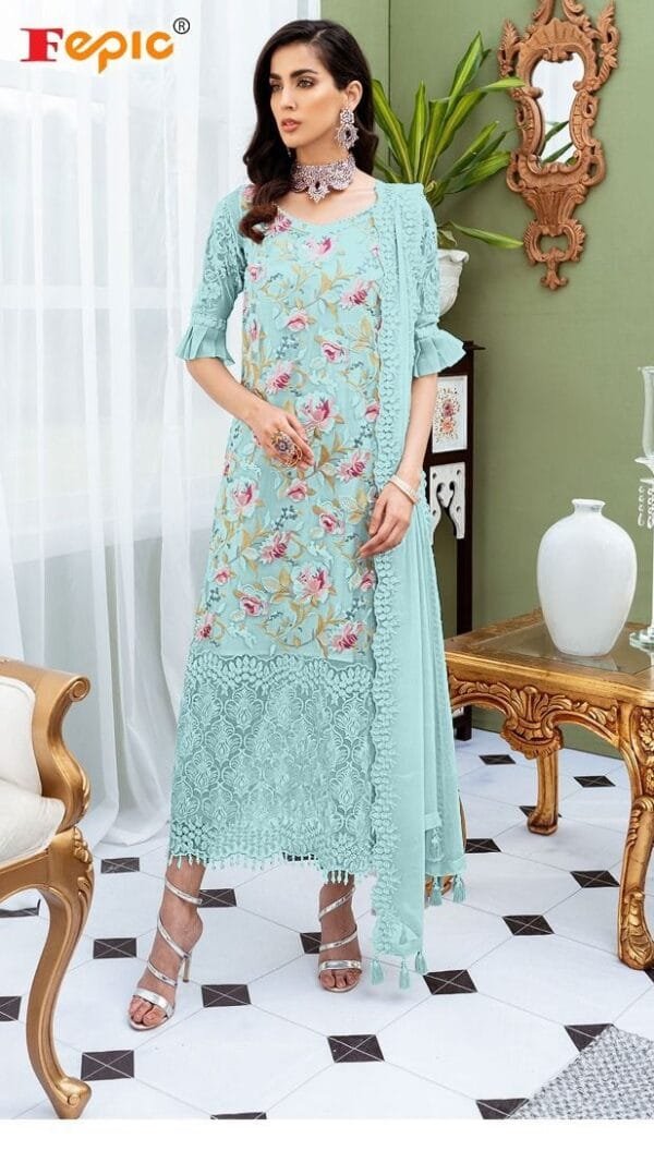 Pakistani Suits Salwar bule - Pakistani Suits