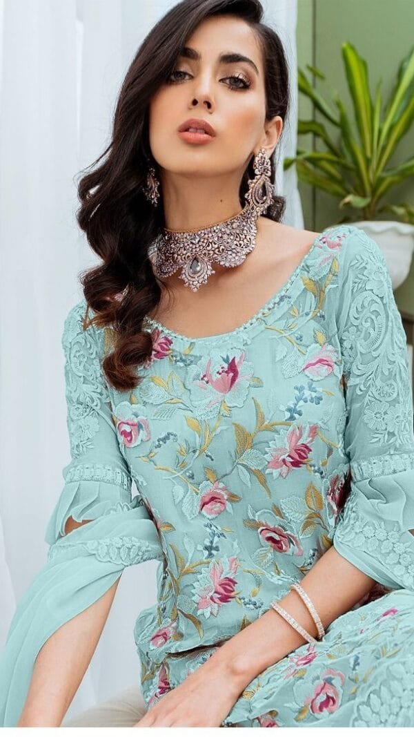 Pakistani Suits Salwar bule - Pakistani Suits