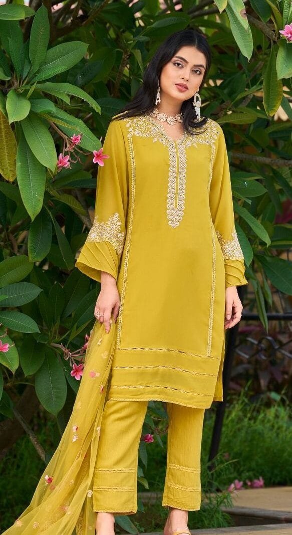 Pakistani Suits Wedding yellow - Pakistani Suits