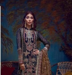 Party Pakistani Dress blue - Pakistani Suits