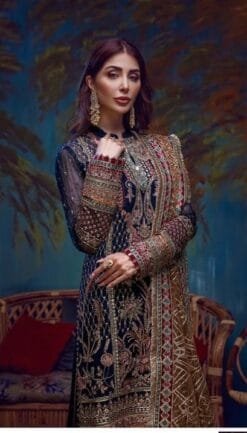 Party Pakistani Dress blue - Pakistani Suits