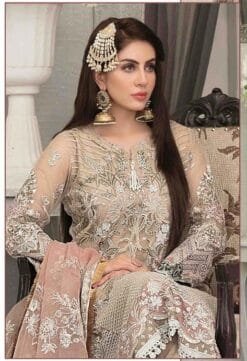 Red Bridal Pakistani Dress pink - Pakistani Suits