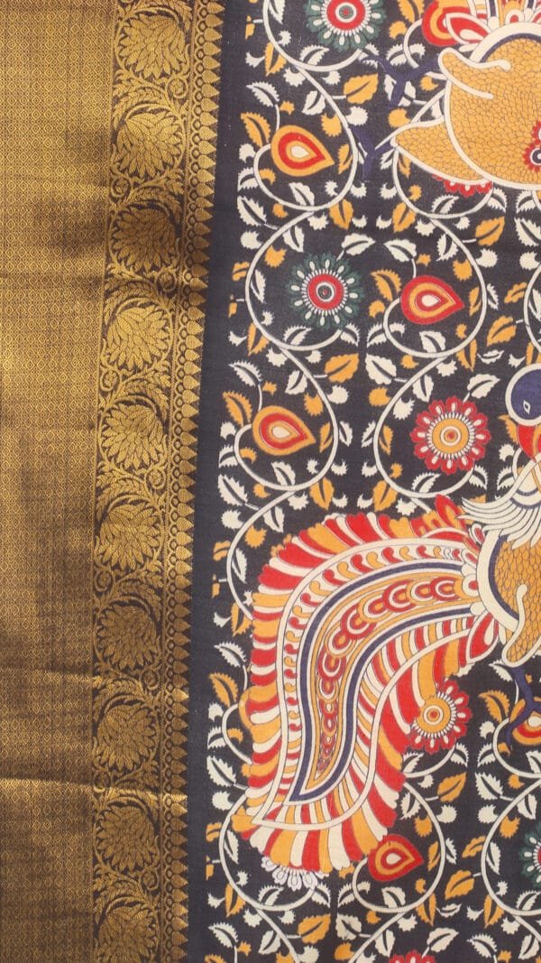 Saree Online Low Price Black Colour Saree - Designer Sarees Rs 500 to 1000