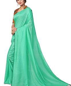 Saree Online Shopping Site Light Blue Saree - Designer Sarees Rs 500 to 1000