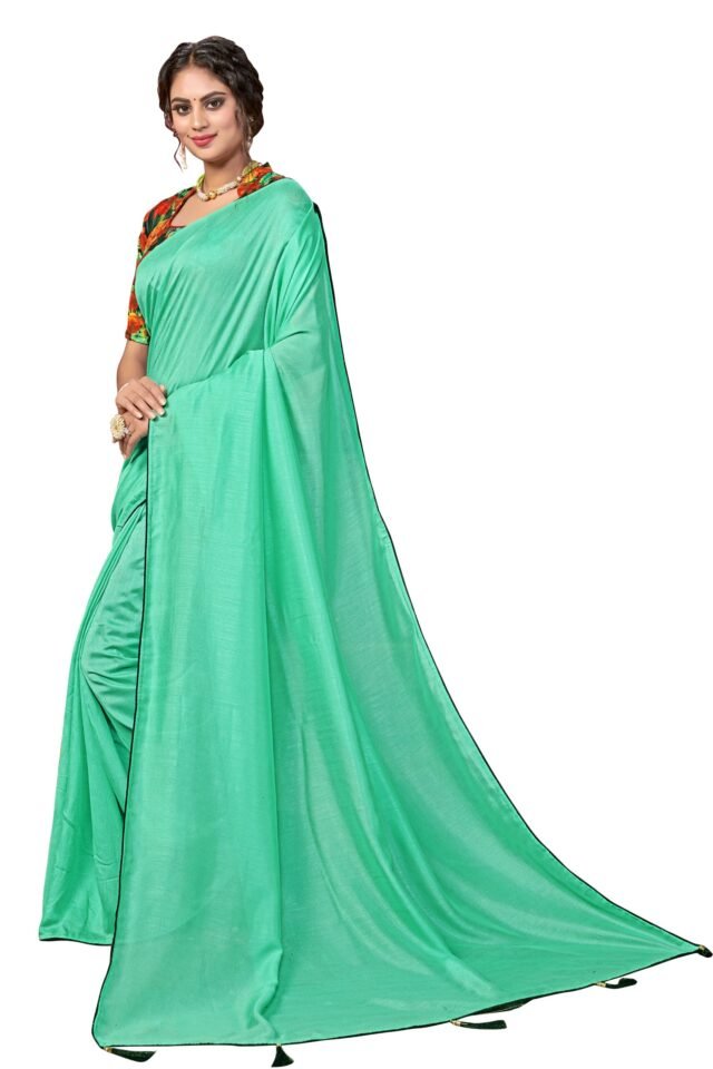 Saree Online Shopping Site Light Blue Saree - Designer Sarees Rs 500 to 1000