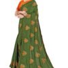 Saree Online Shopping Surat Green Colour Saree - Designer Sarees Rs 500 to 1000
