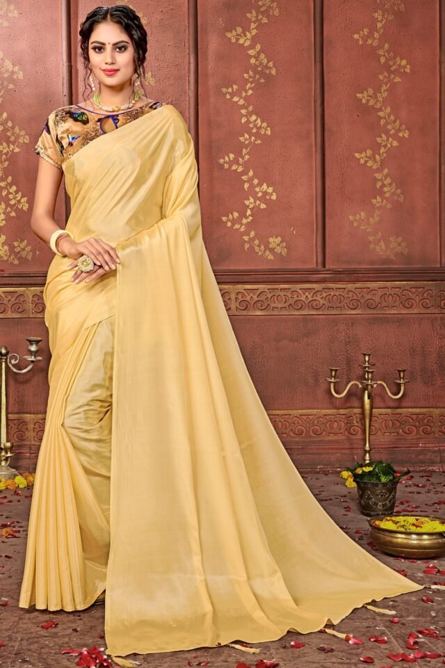 Sarees Online Shopping Below 500 Gold Colour Saree - Designer Sarees Rs 500 to 1000