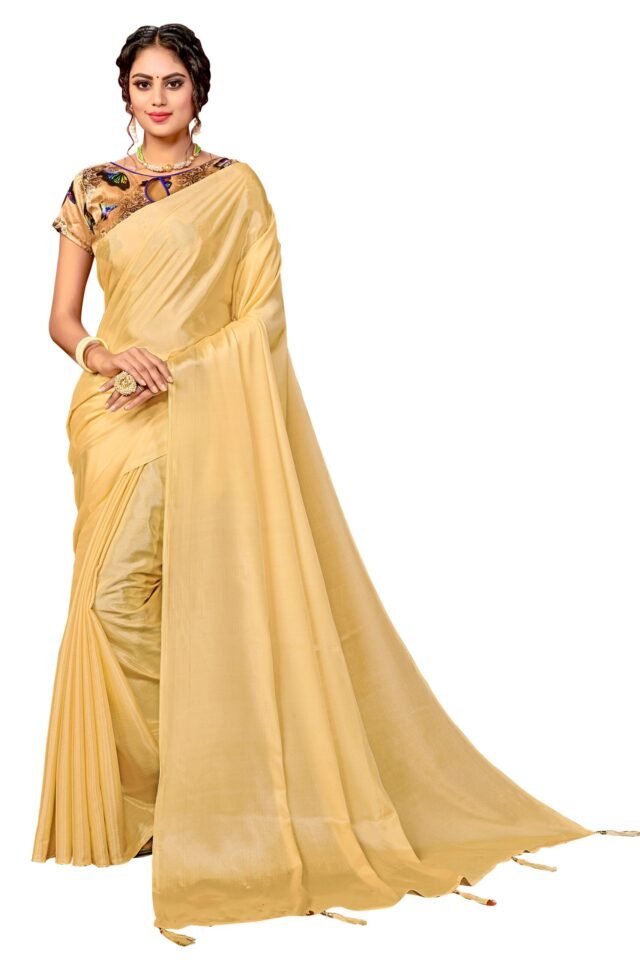 Sarees Online Shopping Below 500 Gold Colour Saree - Designer Sarees Rs 500 to 1000