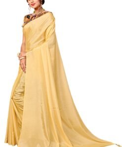 Sarees Online Shopping Below 500 Gold Colour Saree - Designer Sarees Rs 500 to 1000
