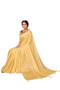 Sarees Online Shopping Below 500 Gold Colour Saree - Designer Sarees Rs 500 to 1000