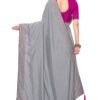 साड़ी फोटो Gray Colour Saree - Designer Sarees Rs 500 to 1000